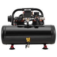 Compresor portabil fara ulei Ultra-silentios, 860 W, 70 l/min, 8 Bar, Capacitate rezervor 8 l