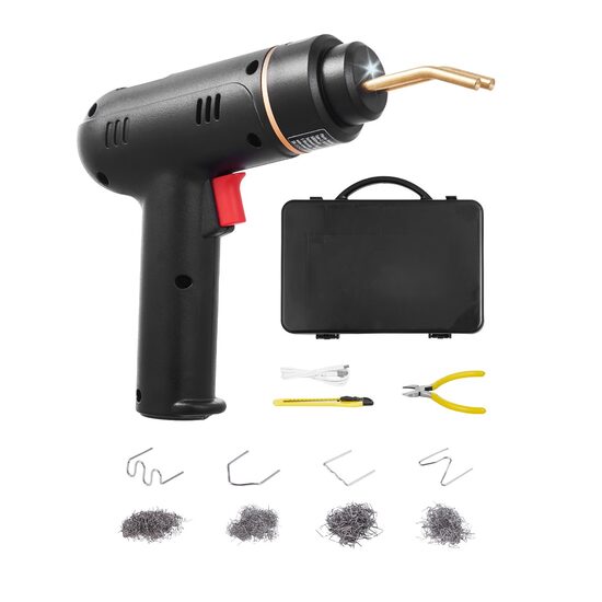 Pistol de lipit plastic cu acumulator, 120 W, 400 capse, 5000 mAh, USB, 450 ℃