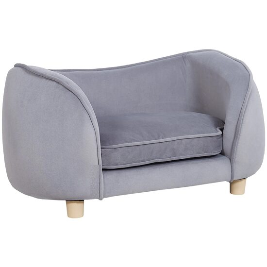 Canapea animale de companie, max 28 kg, Gri, 685x380x380 mm