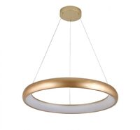 Pendul led 48 W, 2900 lm, 180-240V, Auriu, IP20, 120 x 60 cm, Aluminiu/Otel/Silicon