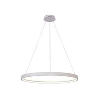 Pendul led 140 W 3CCT,  9800 lm, Alb, dimabila, telecomanda, 100x80 cm