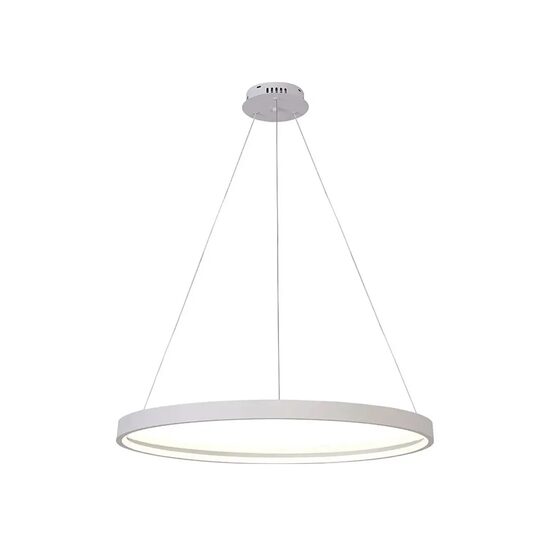 Pendul led 140 W 3CCT,  9800 lm, Alb, dimabila, telecomanda, 100x80 cm