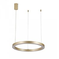 Pendul led 36 W, Auriu, 180-240 V, Lumina neutra 4000K, 2100 lm, 120x60 cm
