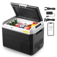 Lada frigorifica profesionala cu compresor, Portabil 30 l, Temperatura -20 ℃ la 20 ℃, alimentare 12/24 V CC si 100-240 V CA