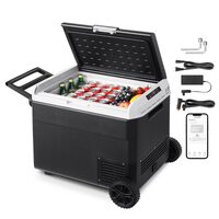 Lada frigorifica profesionala cu compresor, Portabil 60 l, Temperatura -20 ℃ la 20 ℃, alimentare 12/24 V CC si 100-240 V CA