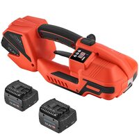 Dispozitiv electric de legare cu banda, 2 x acumulator 4 Ah, PP/PET 9-16 mm