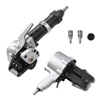Dispozitiv pneumatic de legare cu banda otel 19 mm, Forta tensiune 8500 N, Conector rapid tip C