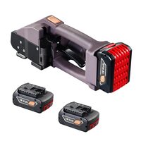 Dispozitiv electric de legare cu banda, 2 x acumulator 4 Ah, PP/PET 10-19 mm, forta tensionare 800N-5000N