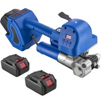Dispozitiv electric de legare cu banda, 2 x acumulator 4 Ah, PP/PET 10-19 mm, forta tensionare 800N-5600N