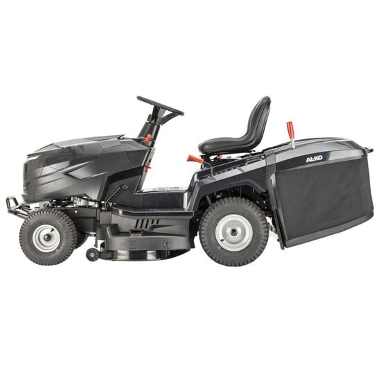 Tractoras pentru gazon, putere 12 CP, cos 250 l, Inaltime 30-90 mm, Latime taiere 86 cm, caroserie otel