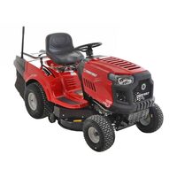 Tractoras pentru gazon, Transmisie automata, putere 13 CP, cos 240 l, Inaltime 30-95 mm, Latime taiere 92 cm
