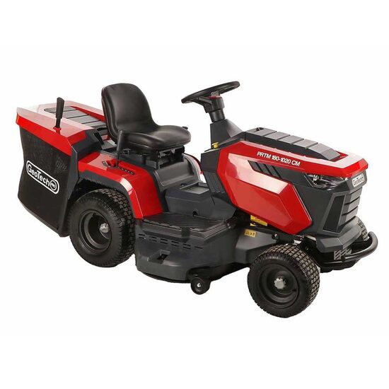 Tractoras pentru gazon, Transmisie mecanica, putere 17 CP, cos 280 l, Inaltime 30-90 mm, Latime taiere 102 cm