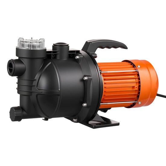 Pompa de suprafata, 1300 W, 4800 l/h, adancime aspiratie 8 m, Inaltime max 48 m, protectie termica