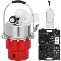 Trusa pneumatica pentru aerisire frana, 10-40 PSI, Otel, Capacitate 5 l