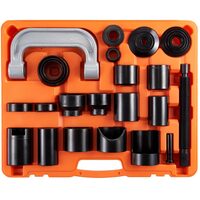 Trusa presare articulatii sferice, 23 buc, Otel carbon