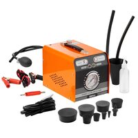 Detector de scurgeri de fum, pompa de aer incorporata, diagnosticare in vid cu 2 moduri, 8 l/min, presiune iesire 19-23 PSI, Kit accesorii