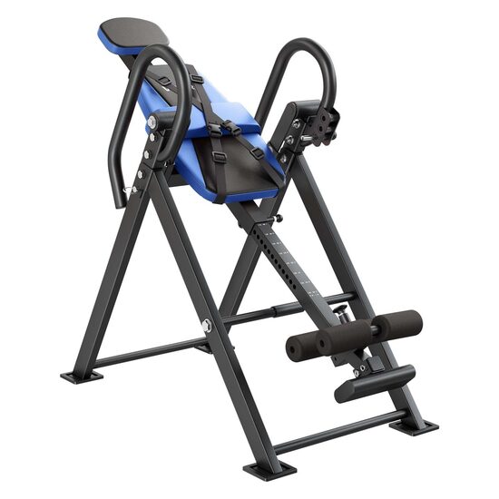 Masa inversie si reabilitare, max 136 kg, Pliabila, Inaltime maxima utilizator 150 – 190 cm, Albastru/Negru