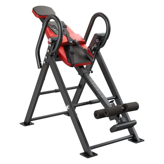 Masa inversie si reabilitare, max 136 kg, Pliabila, Inaltime maxima utilizator 150 – 190 cm, Rosu/Negru