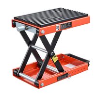 Cric manual pentru motociclete, 105-350 mm, capacitate max 680 kg, tip foarfeca