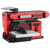 Slefuitor cu banda 101.6 x 914.4 mm si disc 152.4 mm, 400 W, masa de lucru reglabila la 0 - 45°, orificiu de colectare a prafului