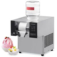 Masina profesionala de facut fulgi de zapada, Capacitate 80 kg/zi, 360 W, Rezervor 3 l, Otel inoxidabil