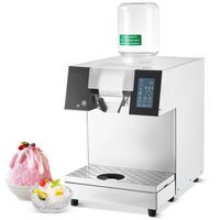 Masina profesionala de facut fulgi de zapada, Capacitate 180 kg/zi, 500 W, Rezervor 4 l, Otel inoxidabil