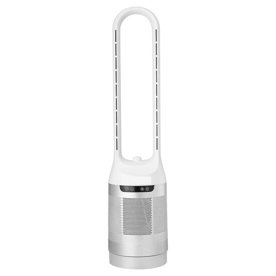 Ventilator turn fara lame, Oscilant 65 grade, 12 x viteze, Temporizator 8H, Silentios 34 dB, 37 W, Alb
