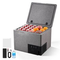 Cutie frigorifica, compresor cu control prin aplicatie  12/24 VDC, 2 x compartimente, -10℃ până la 10℃, capacitate 40 l 