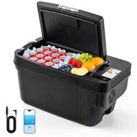 Cutie frigorifica auto, 12V/24V DC, -22℃ pana la 10℃, Capacitate 35 l, Control prin aplicatie