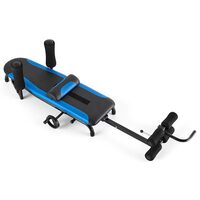 Masa inversie si reabilitare, max 159 kg, Pliabila, Inaltime maxima utilizator 185 cm, Albastru/Negru