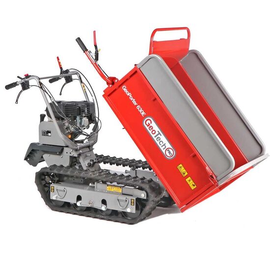 Carucior cu motor Loncin, senile, 6.5 CP, cuva extensibila si basculabila 95x63x32.8 cm, max 600 kg, 4 x viteze