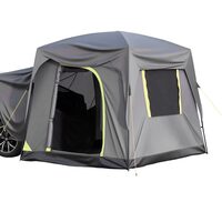 Cort camping pentru SUV, 5-8 persoane, 2480 x 3080 x 2300 mm, PU2000 mm, geamuri plasa
