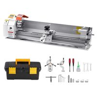 Strung profesional pentru prelucrare metal, 1250 W, viteza variabila 0-2500 rpm, fara curea
