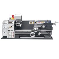 Strung profesional pentru prelucrare metal, 550 W, viteza variabila 0-2500 rpm, diametru max 210 mm