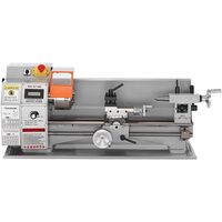 Mini Strung profesional pentru prelucrare metal, 800 W, viteza variabila 150-2500 rpm, mandrina cu 3 falci
