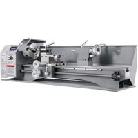 Mini Strung profesional pentru prelucrare metal, 1100 W, viteza variabila 50-2500 rpm, mandrina cu 3 falci, Distanța dintre centre 750 mm