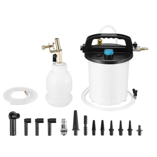 Aparat de aerisire lichid de frana, capacitate 3 l, 13 x conectori furtun