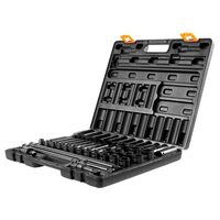 Set 43 piese tubulare de impact, prindere 1/2 inch, metric 9-30 mm
