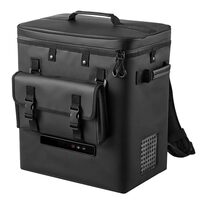 Cutie frigorifica cu compresor 60 W, Tip rucsac, Alimentare 12V/24V DC, Capacitate 13 l, Congelare -6℃ până la 0℃
