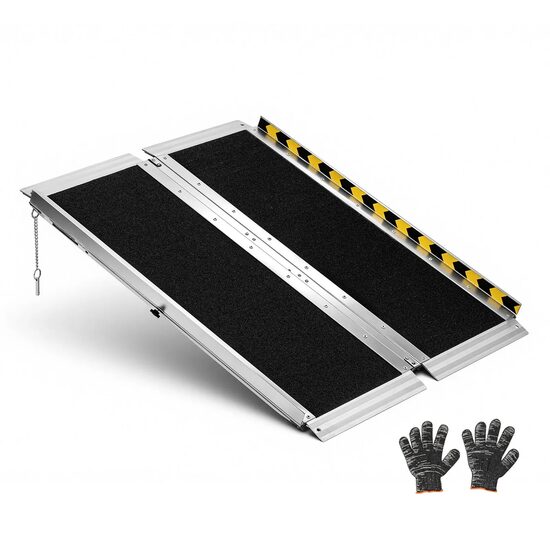 Rampa de prag pliabila si portabila, Lungime 914 mm, Capacitate max 363 kg, suprafata anti-derapanta