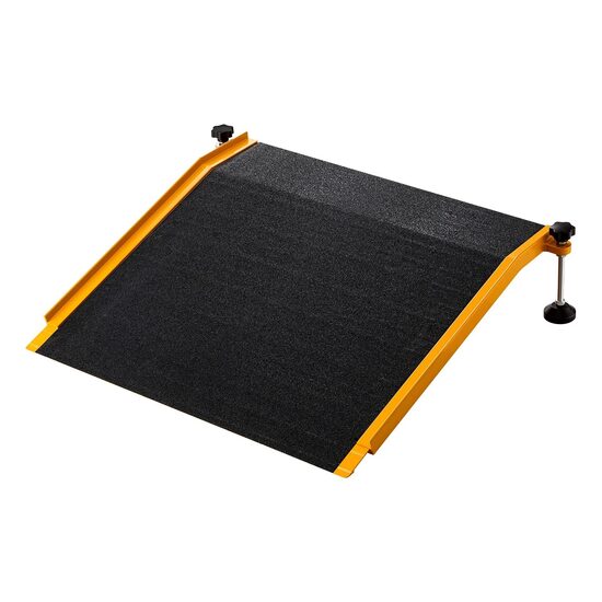 Rampa mobila de prag, Aluminiu, 670 x 810 mm, capacitate max 181 kg