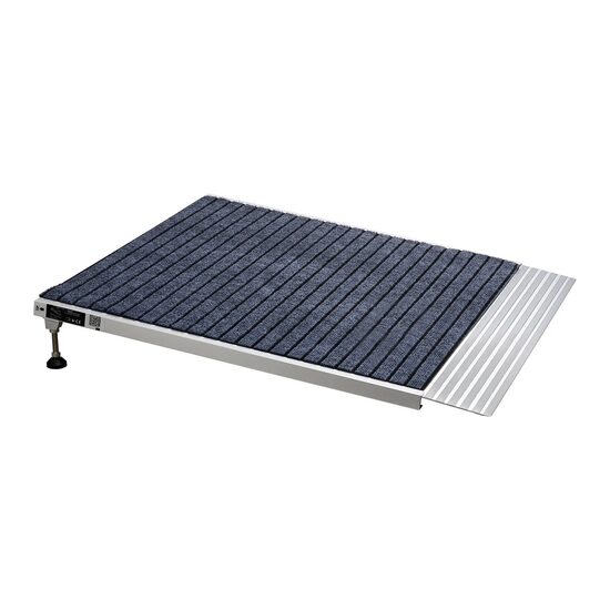 Rampa mobila de prag, Aluminiu, 915 x 915 mm, capacitate max 316 kg