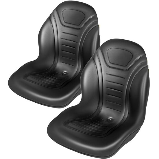Set 2 x Scaune universal pentru Tractor/Stivuitor, material Otel/Vinil/Burete, 47.8x58.7x52.3 cm