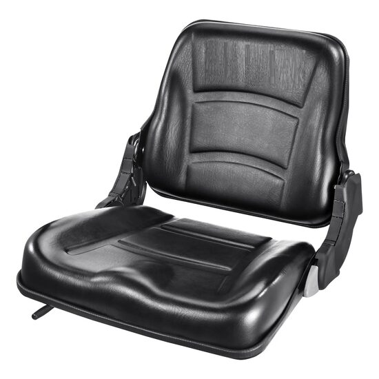 Scaun universal pentru Tractor/Stivuitor, spatar reglabil, 520x505x455 mm, senzor, piele sintetica