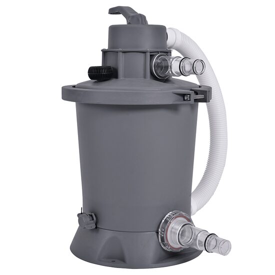 Pompa piscina cu filtrare nisip cuartos, IPX5, 70 W, Capacitate 3785 l/h, autoamorsare, manometru