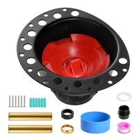 Set scurgere cada, 2 x tevi evacuare, pentru teava PVC cu diametrul de 1.5 sau 2 inch