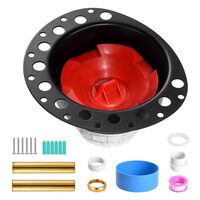 Set scurgere cada, 2 x tevi evacuare, pentru teava cu diametrul de 1.5 sau 2 inch, PVC
