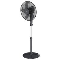 Ventilator cu picior, 45 W, 3 x viteze, Reglabil inaltime 108 -132 cm, functie oscilatie, Negru