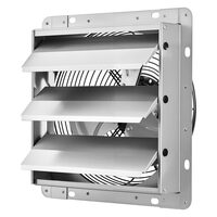 Ventilator evacuare pentru spatii comerciale, Jaluzele automate, carcasa Otel, 25 W, 50 dB