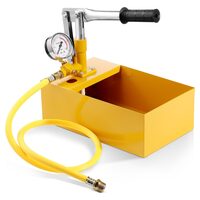 Pompa de testare hidrostatica, 5 l, furtun 1 m, Interval testare presiune 0-25 Bar